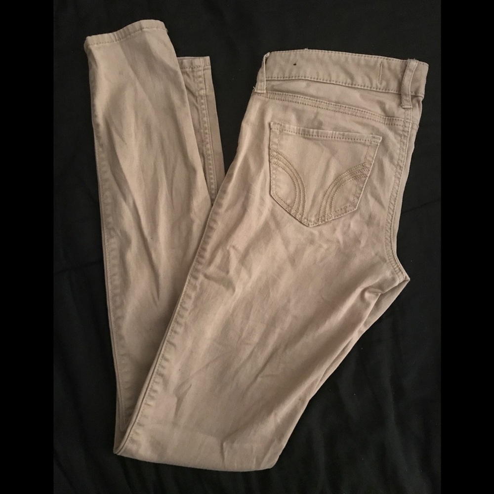 Khaki jeans